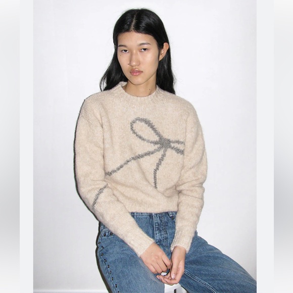 Paloma Wool Bow Sweater (Tana)